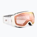 Moteriški slidinėjimo akiniai Julbo Luna Reactiv High Contrast white/flash pink
