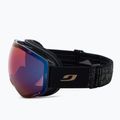 Julbo Spacelab juodi/žali atspindžio kontrolės/blyksnio mėlyni slidinėjimo akiniai J76091140 4