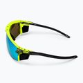 Julbo Ultimate Cover Polar 4 Hd dviratininkų akiniai juoda/geltona fluo/capsule ocean master 5