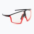Akiniai nuo saulės Julbo Edge Reactiv 0-3 mat black/mat fluo orange/clear