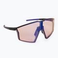 Julbo Edge Reactiv 1-3 High Contrast matiniai permatomi juodi/violetiniai dviratininkų akiniai 2