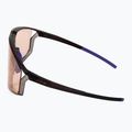 Julbo Edge Reactiv 1-3 High Contrast matiniai permatomi juodi/violetiniai dviratininkų akiniai 5