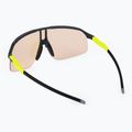 Julbo Dencity Reactiv 1-3 High Contrast matiniai juodi/gelsvi dviratininkų akiniai 2