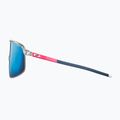 Julbo Dencity Spectron 3 blizgantys kristaliniai / fluorescenciniai rožiniai / mėlyni dviratininkų akiniai 6