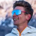 Julbo Dencity Spectron 3 blizgantys kristaliniai / fluorescenciniai rožiniai / mėlyni dviratininkų akiniai 7