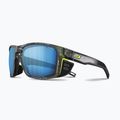 Julbo Shield M Polar 4 Hd juoda/geltona fluo/kapsulinė ocean master dviračių akiniai 6