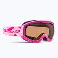 Vaikiški slidinėjimo akiniai Julbo Atome Chromakids pink/brown