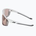 Julbo Fury Reactiv 1-3 High Contrast matinės baltos/permatomos pilkos spalvos dviratininkų akiniai 4