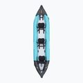 Trivietė pripučiama baidarė AQUADESIGN Koloa 400 cm blue/black 2