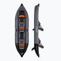 Dvivietė pripučiama baidarė AQUADESIGN Koloa X´Perience 2 360 cm black/grey