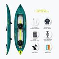 Dvivietė pripučiama baidarė AQUADESIGN Epyx 380 cm blue 4