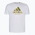 adidas Bokso treniruočių marškinėliai balti ADICL01B