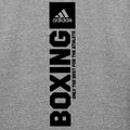 Vyriški marškinėliai adidas Boxing grey/black 4