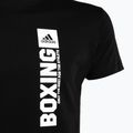 Vyriški adidas bokso marškinėliai juoda/balta 3