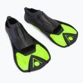 Aquasphere Microfin vaikiški plaukimo pelekai geltoni/juodi