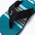 Billabong All Day Theme B teal vaikiškos šlepetės 7