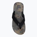 Vyriškos Billabong All Day Theme camo šlepetės 6