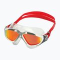 Aquasphere Vista balta/raudona plaukimo kaukė MS5050915LMR 6