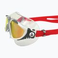 Aquasphere Vista balta/raudona plaukimo kaukė MS5050915LMR 10