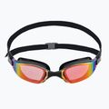 Aquasphere Xceed juodi/juodi/veidrodiniai raudoni plaukimo akiniai EP3030101LMR 2