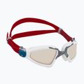 Aquasphere Kayenne Pro 2022 balti/pilki/fotochromatiniai plaukimo akiniai