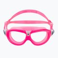 Aquasphere Seal Kid 2 2022 rožinė/rožinė/skaidri vaikiška plaukimo kaukė 2