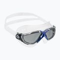 Aquasphere Vista skaidri/tamsiai pilka plaukimo kaukė MS5050012LD