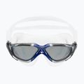 Aquasphere Vista skaidri/tamsiai pilka plaukimo kaukė MS5050012LD 2