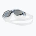 Aquasphere Vista skaidri/tamsiai pilka plaukimo kaukė MS5050012LD 4