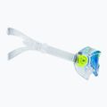 Aquasphere Vista skaidri/šviesiai žalia/mėlyna vaikiška plaukimo kaukė MS5080031LB 3