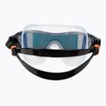 Aquasphere Vista Pro tamsiai pilka/juoda plaukimo kaukė MS5041201LMO 5