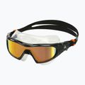 Aquasphere Vista Pro tamsiai pilka/juoda plaukimo kaukė MS5041201LMO 6