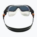 Aquasphere Vista Pro tamsiai pilka/juoda plaukimo kaukė MS5041201LMO 9