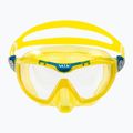 Aqualung vaikiška nardymo kaukė Mix yellow/petrol 2