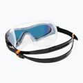 Aquasphere Vista Pro tamsiai pilka/juoda plaukimo kaukė MS5591201LMO 4