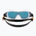 Aquasphere Vista Pro tamsiai pilka/juoda plaukimo kaukė MS5591201LMO 5