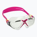 Plaukimo kaukė Aquasphere Vista white/raspberry/lenses clear