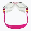 Plaukimo kaukė Aquasphere Vista white/raspberry/lenses clear 4