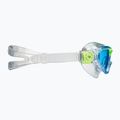 Aquasphere Vista skaidri / ryškiai žalia / mėlyna vaikiška plaukimo kaukė MS5630031LB 3