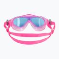 Aquasphere Vista vaikiška plaukimo kaukė rožinė/balta/mėlyna MS5630209LB 5