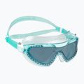 Aquasphere Vista Xp tamsinta žalia plaukimo kaukė MS5643535LD