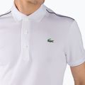 Lacoste vyriški teniso polo marškinėliai balti DH2094 5