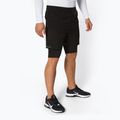 Lacoste vyriški juodi teniso šortai GH1041