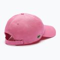 Kepuraitė su snapeliu Lacoste RK0440 reseda pink 2