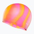 Plaukimo kepuraitė TYR Multi-Color Silicone orange/pink