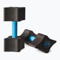 Vandens fitneso hanteliai TYR Aquatic Resistance Dumbbells black/blue
