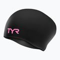 TYR Wrinkle-Free plaukimo kepuraitė juoda/rožinė LCSLB_121 3