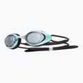 Moteriški plaukimo akiniai TYR Blackhawk Racing smoke/mint/black