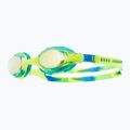 Vaikiški plaukmo akiniai TYR Swimple Tie Dye Mirrored gold/green/blue