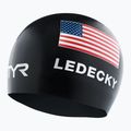 Plaukimo kepuraitė TYR Ledecky Silicone black